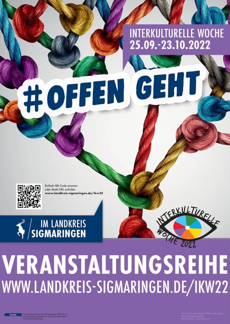 Interkulturelle Wochen 2022 im Landkreis Sigmaringen